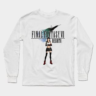 Final Fantasy VII Rebirth Tifa Long Sleeve T-Shirt